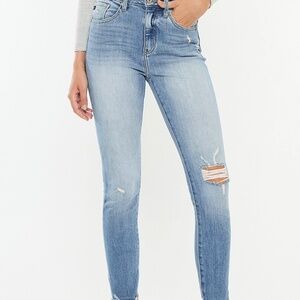 KanCan Cuffed Skinny Jean